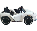Carrito Eléctrico Para Niños, Deportivo Color Blanco Drop001