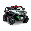 Carrito Eléctrico De Cuatro Ruedas Gris Para Niños Drop001