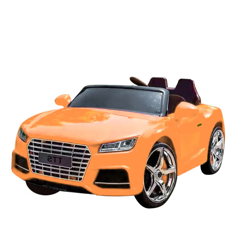 Carrito Eléctrico Deportivo TTS Naranja para Niños Drop001