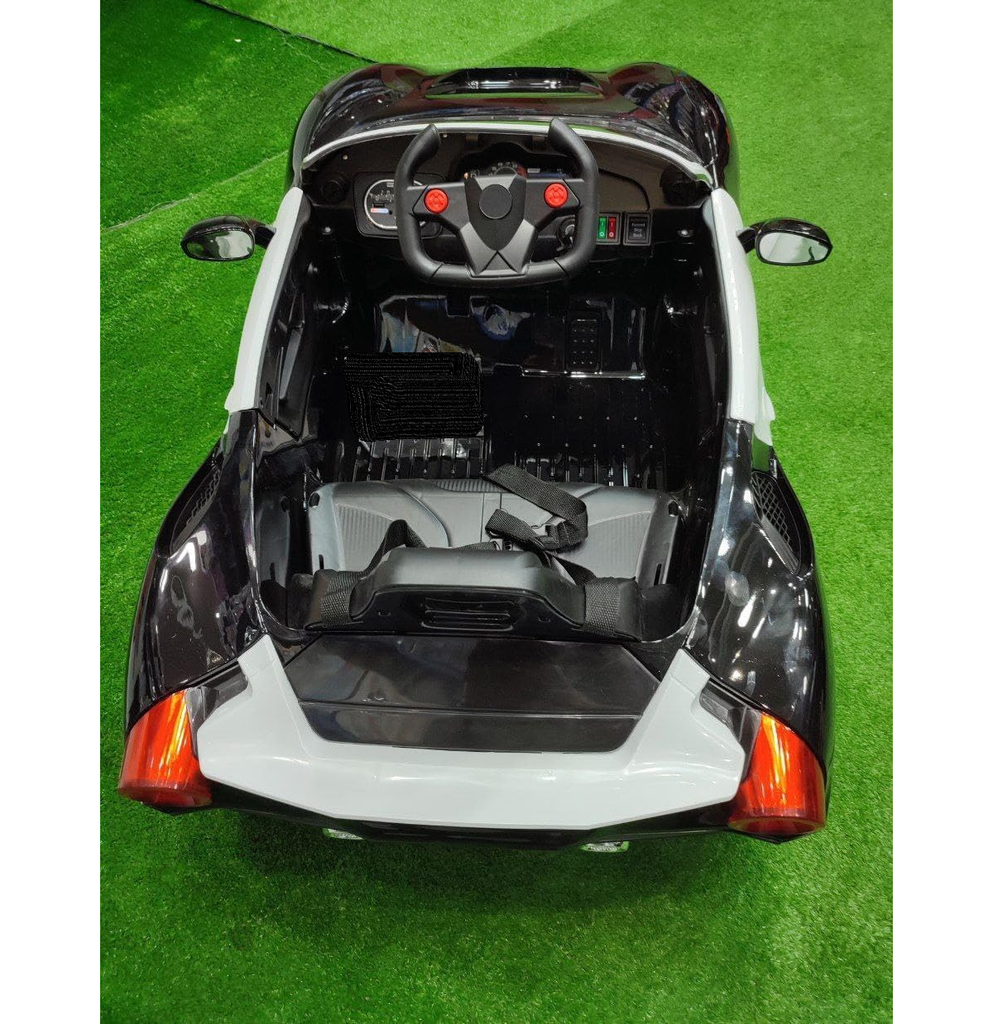 Carrito Ferrari Eléctrico Negro Para Niños Drop001
