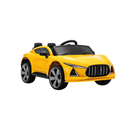 Carrito Eléctrico Deportivo Amarillo Para Niños Drop001