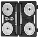 Set Mancuernas Cromadas/18.5 KgC/U C/Estuche Portatil/Dr0p 002