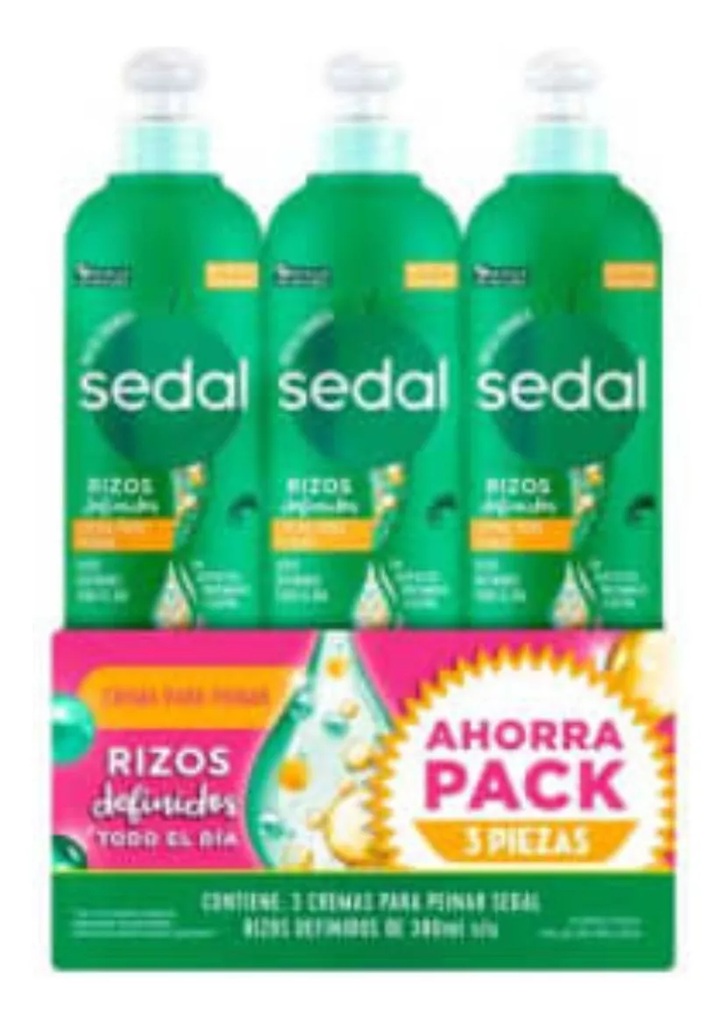 Set Crema P/Peinar/Sedal Rizos Definidos/3pza/380mlC.U/Drop002