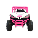 Coche Eléctrico Todoterreno Para Niños Rosa Drop001