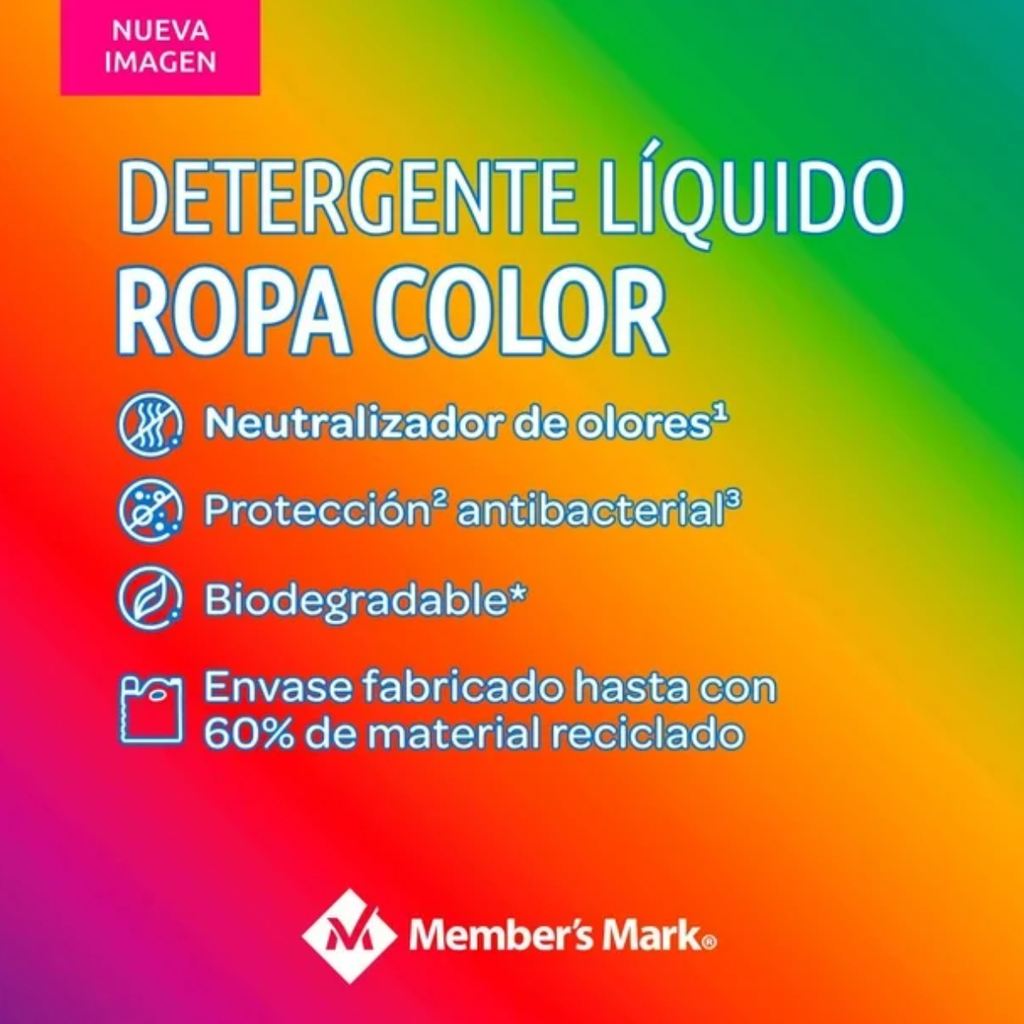 Detergente Líquido Member's Mark Droop002