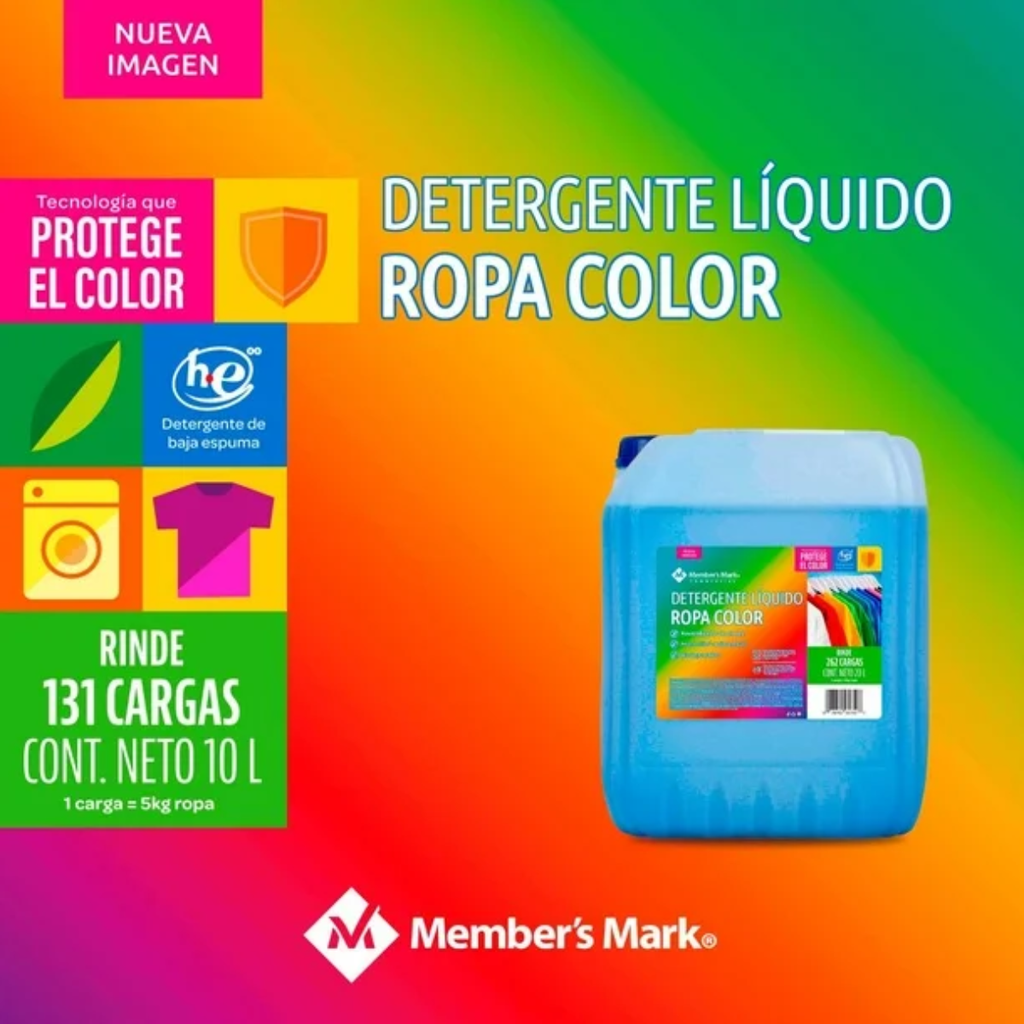 Detergente Líquido Member's Mark Droop002