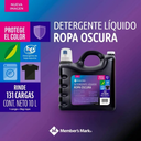 Detergente Líquido Member's Mark Ropa Oscura 10L Drop002