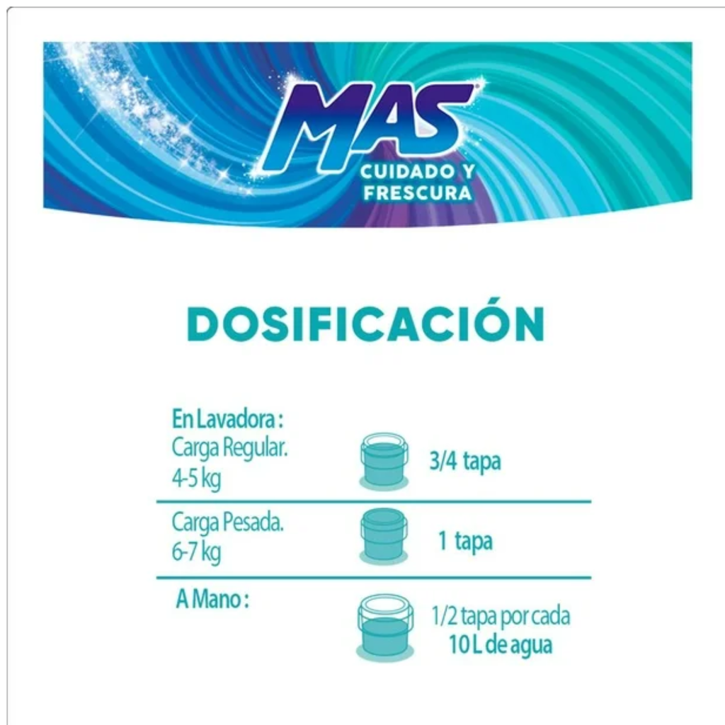 Detergente líquido Mas Intensa 10L Drop002