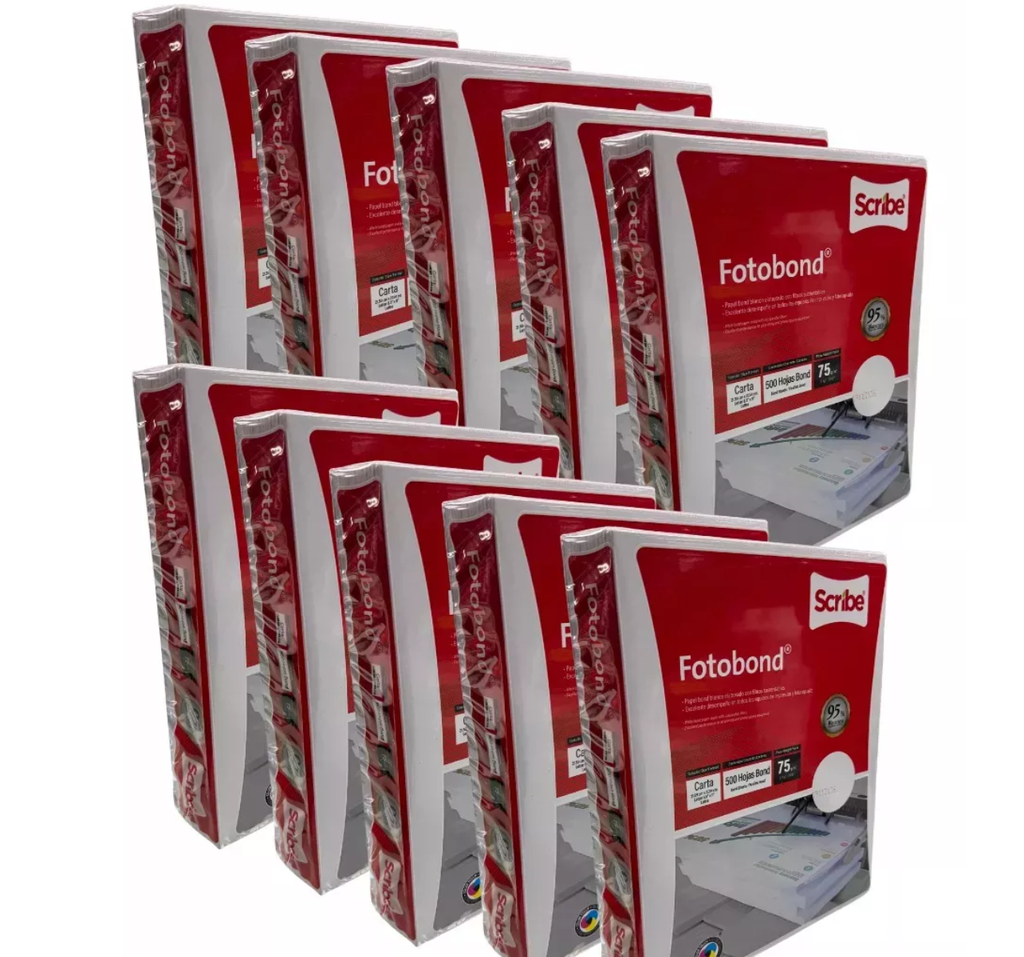 Hojas Blancas T/carta Fotobond Caja C/5000 Hjas Drop002