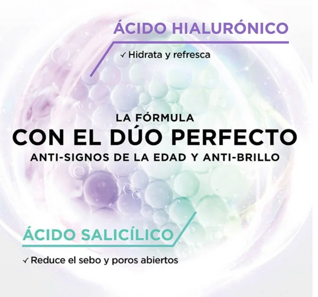 Rutina Ácido Hialurónico Gel de Limpieza Profunda, Gel Crema Rellenador Drop 002