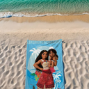 Toalla Disney Princesa Moana Ligera Y Absorbente Drop002