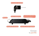 Parrilla Eléctrica RCA Negro Drop 002