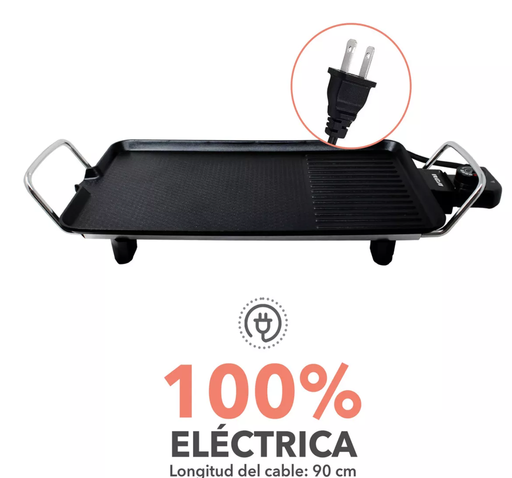 Parrilla Eléctrica RCA Negro Drop 002
