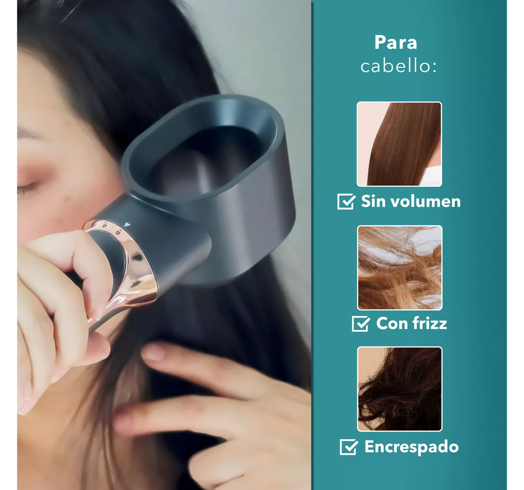 Cepillo Secador RCA Cabezal Intercambiable Drop 002