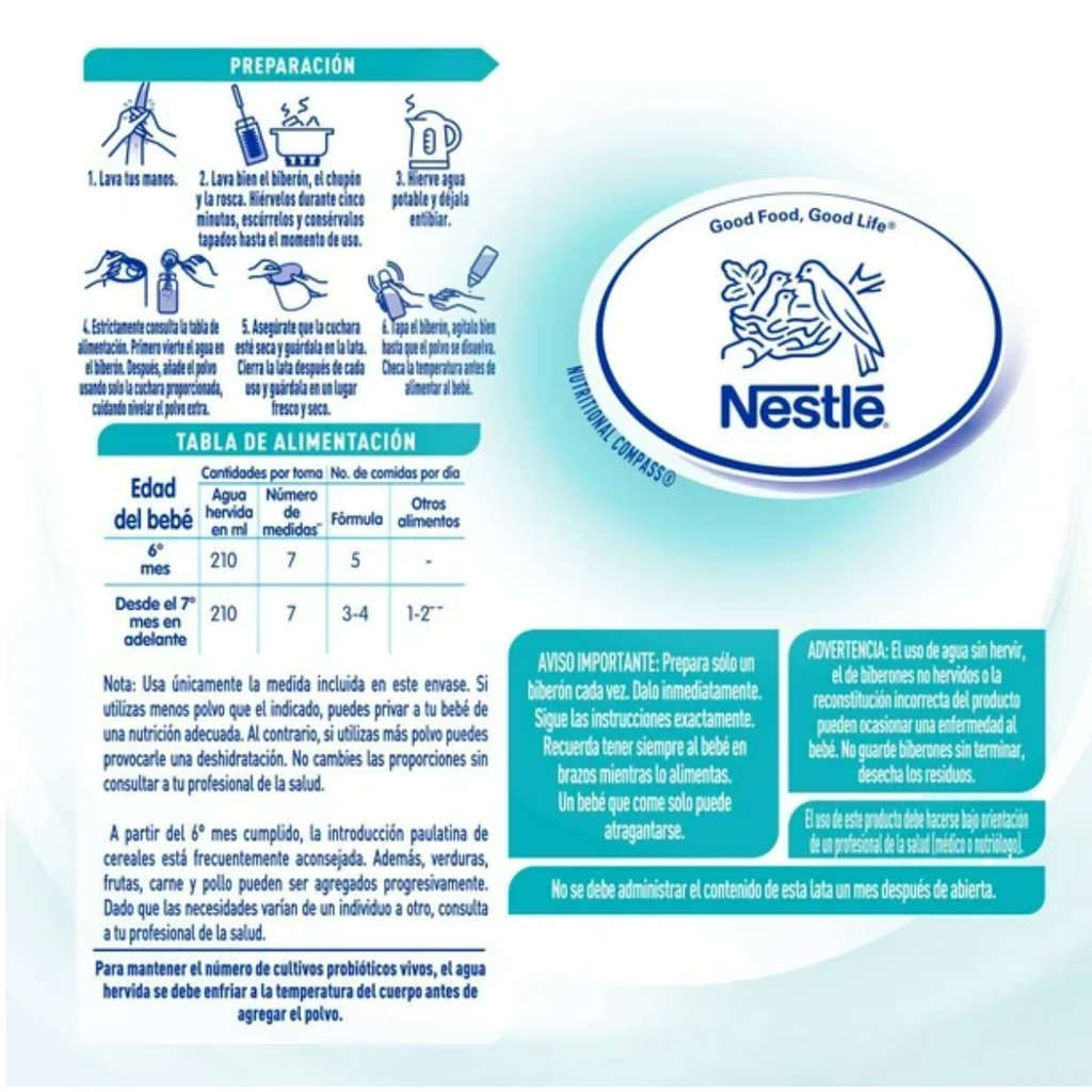 Fórmula De NAN OptimalPro 2 Latas De 1.2 kg Drop002