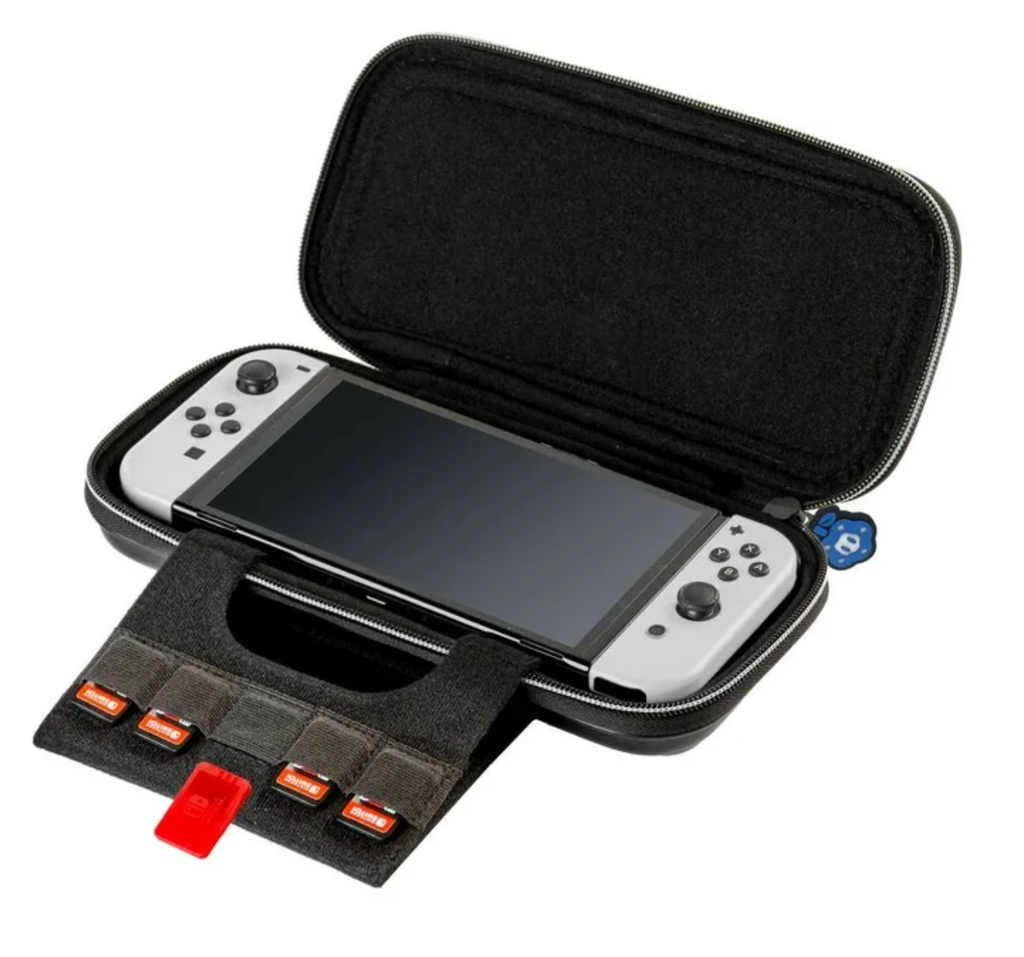 Estuche Nintendo Switch Super Mario Negro Drop 002
