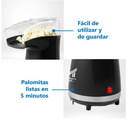 Máquina para Preparar Palomitas Color Negro Drop 002