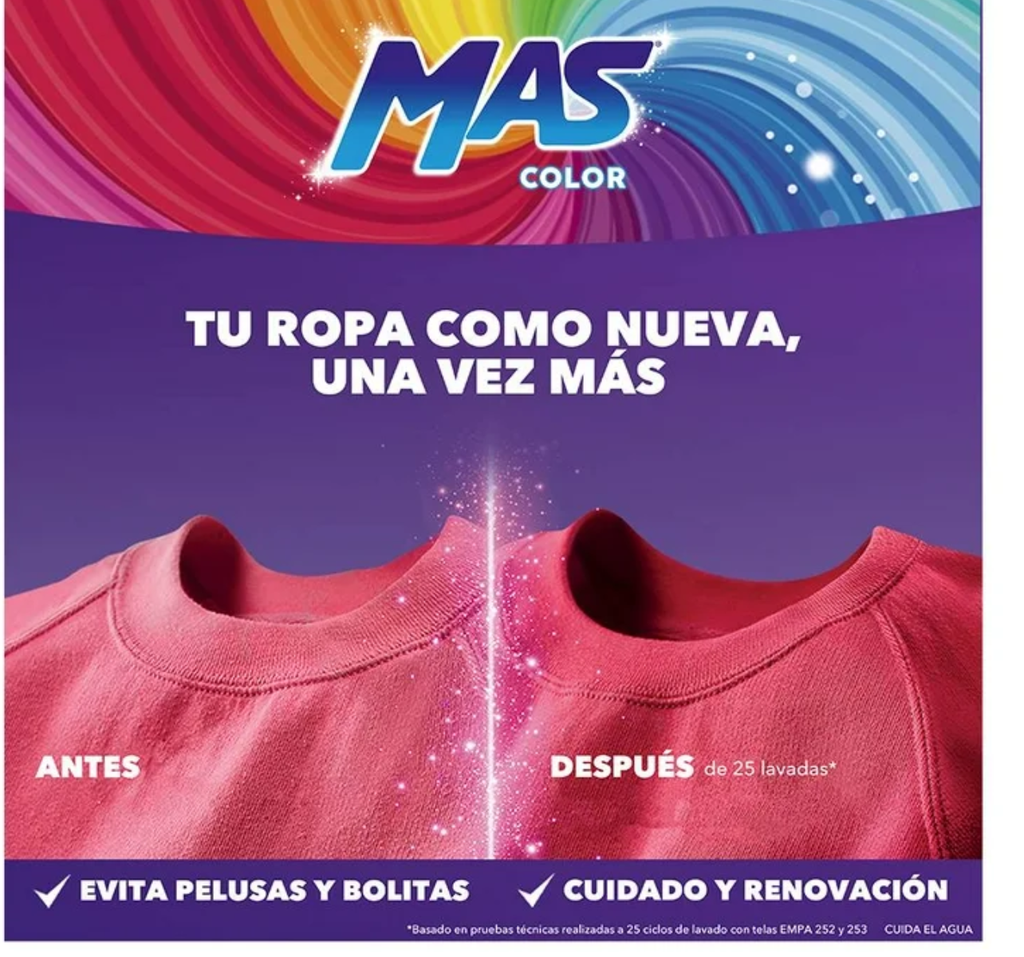 Detergente líquido Para Ropa Color 10Lt Drop 002