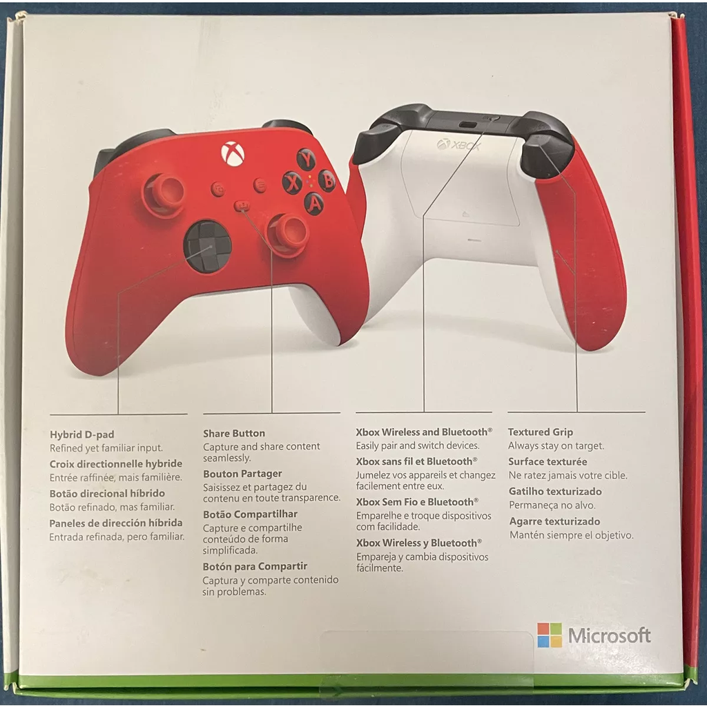 Control Inalámbrico Xbox Series Rojo Drop 002