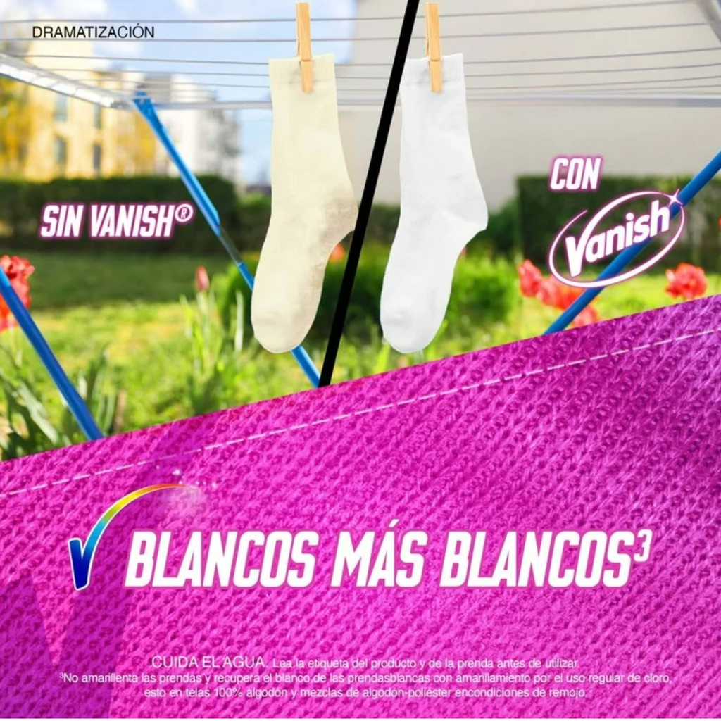 Quitamanchas Líquido Crystal White Ropa Blanca 9L Drop 002