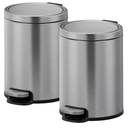 Bote de Basura Eko de Pedal 2 pzas de 12 L c/u Drop 002