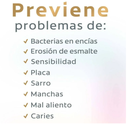 Pasta Dental Defensa Antibacterial Con Zinc 4 pzas de 150 ml Drop002