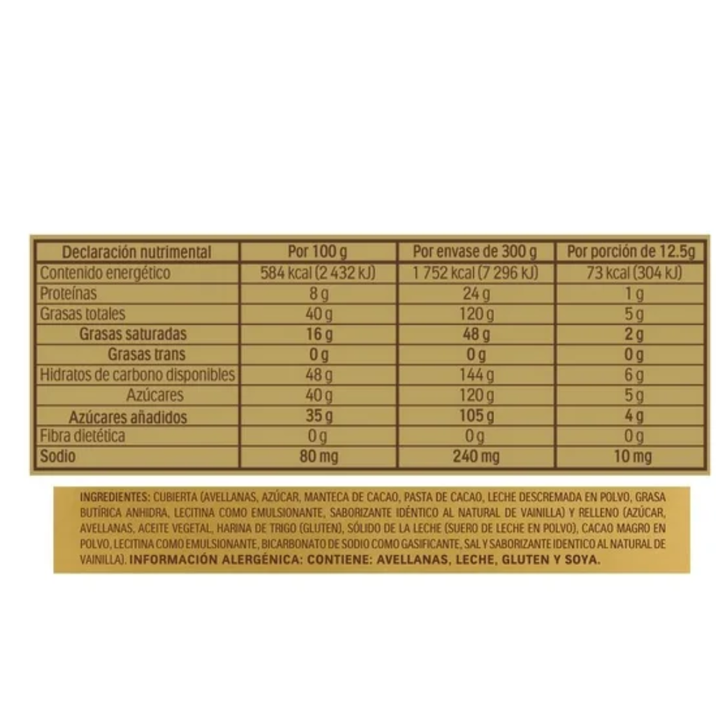 Chocolate Ferrero Rocher Relleno de Avellana 24 pza Drop 002
