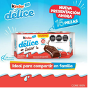 Chocolate Pastelito Pqte Con 15 Pzas 39 gms c/u Drop 002