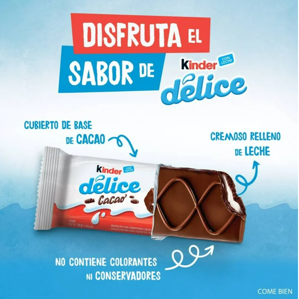 Chocolate Pastelito Pqte Con 15 Pzas 39 gms c/u Drop 002