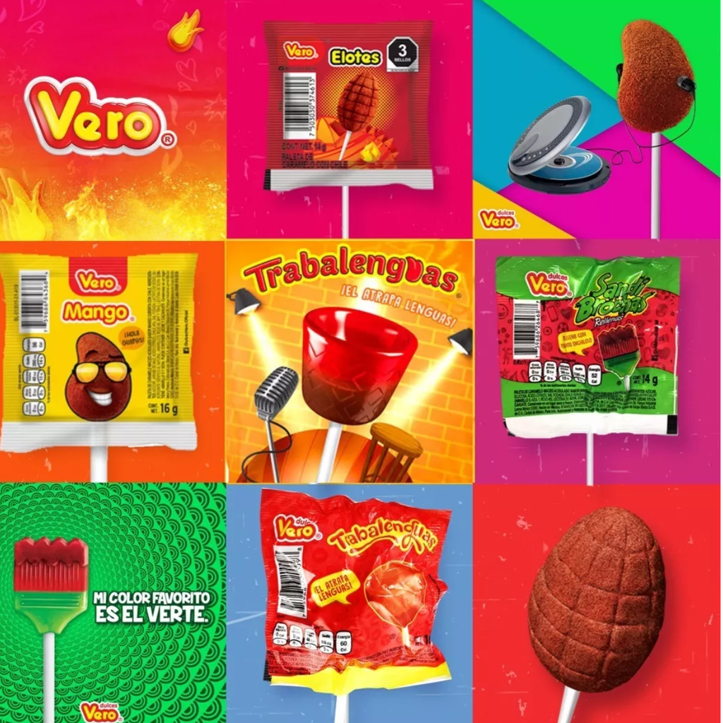 Surtido de Paletas Vero Mix Banda Fuego 65 pzas Drop002