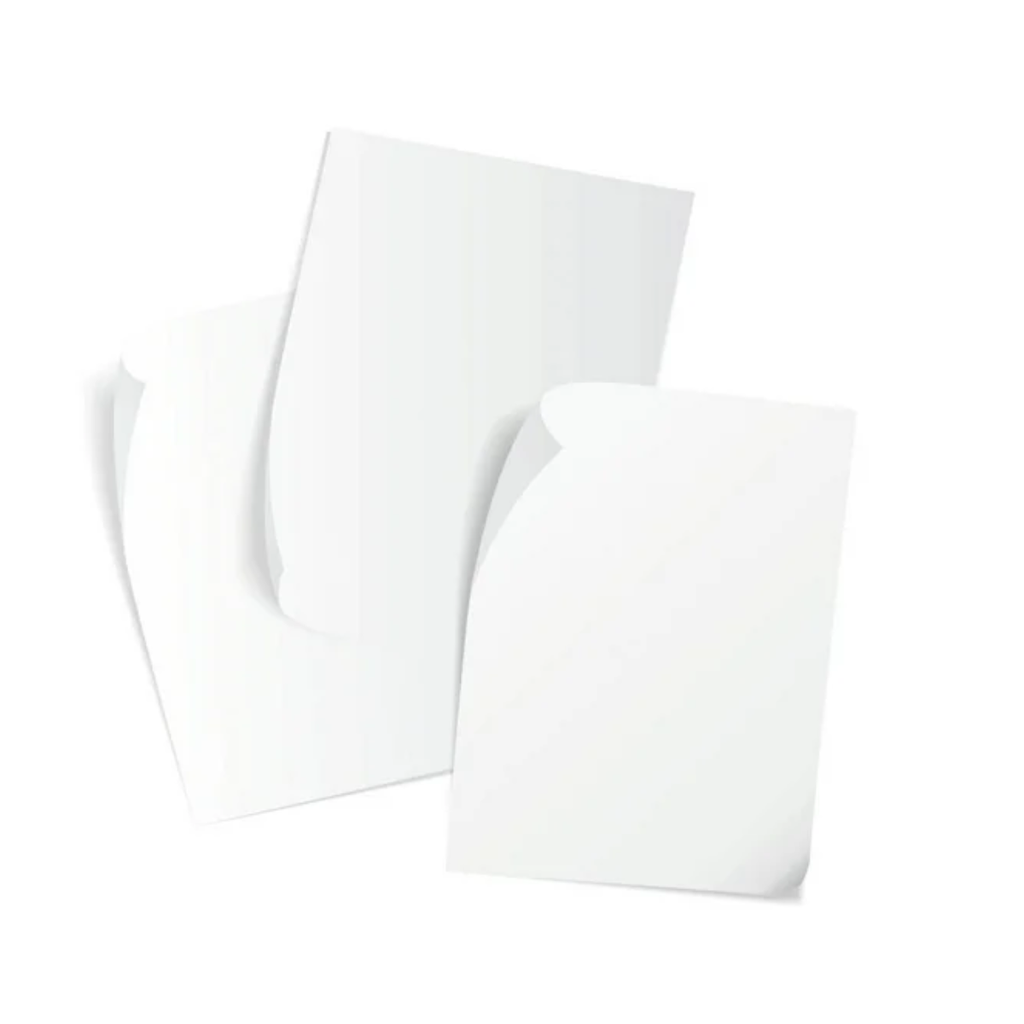 Cartulina Escolar Color Blanco Pqte 100pz Drop002