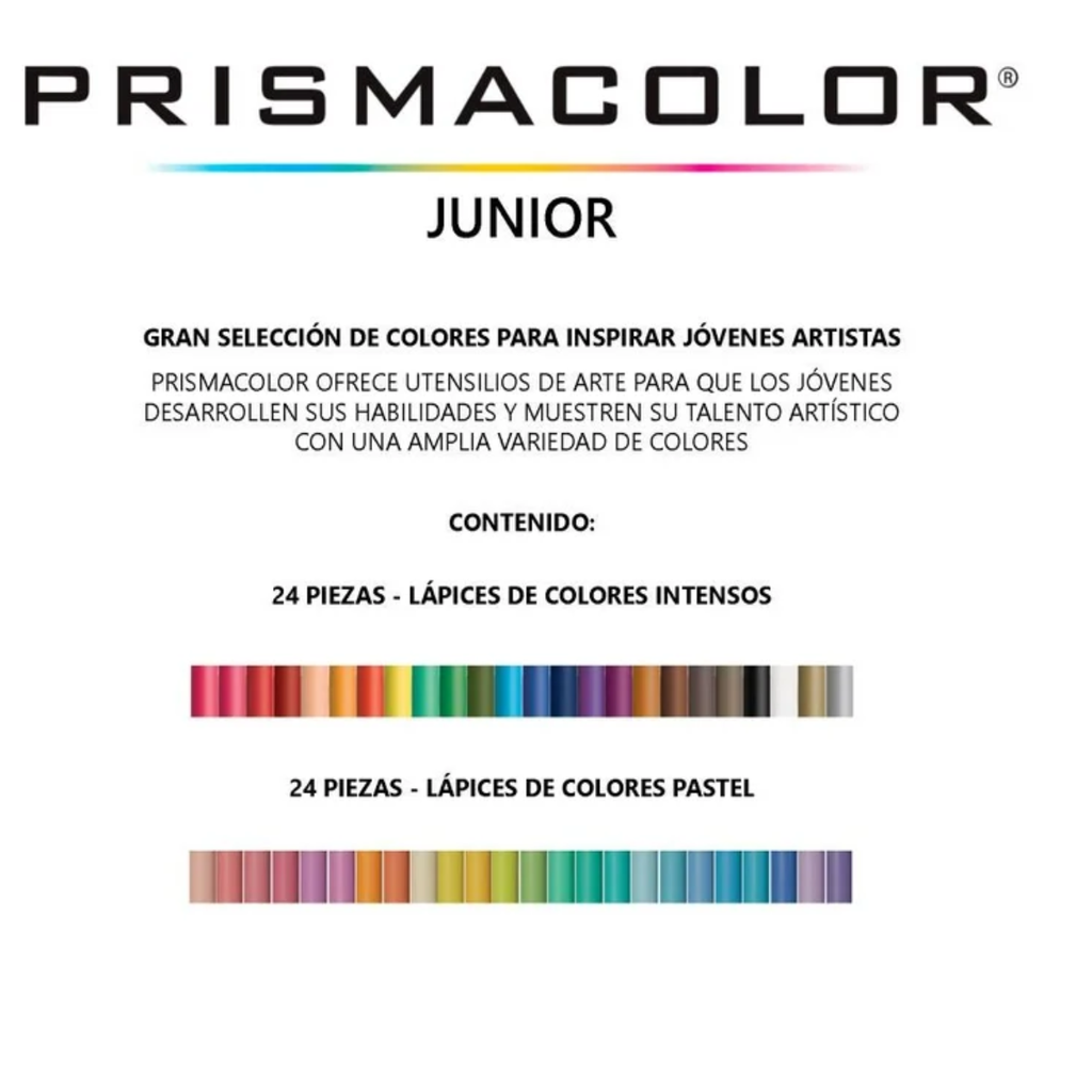 48 Lápices de Colores Prismacolor 2 Pqts 24 pzas c/u Drop 002