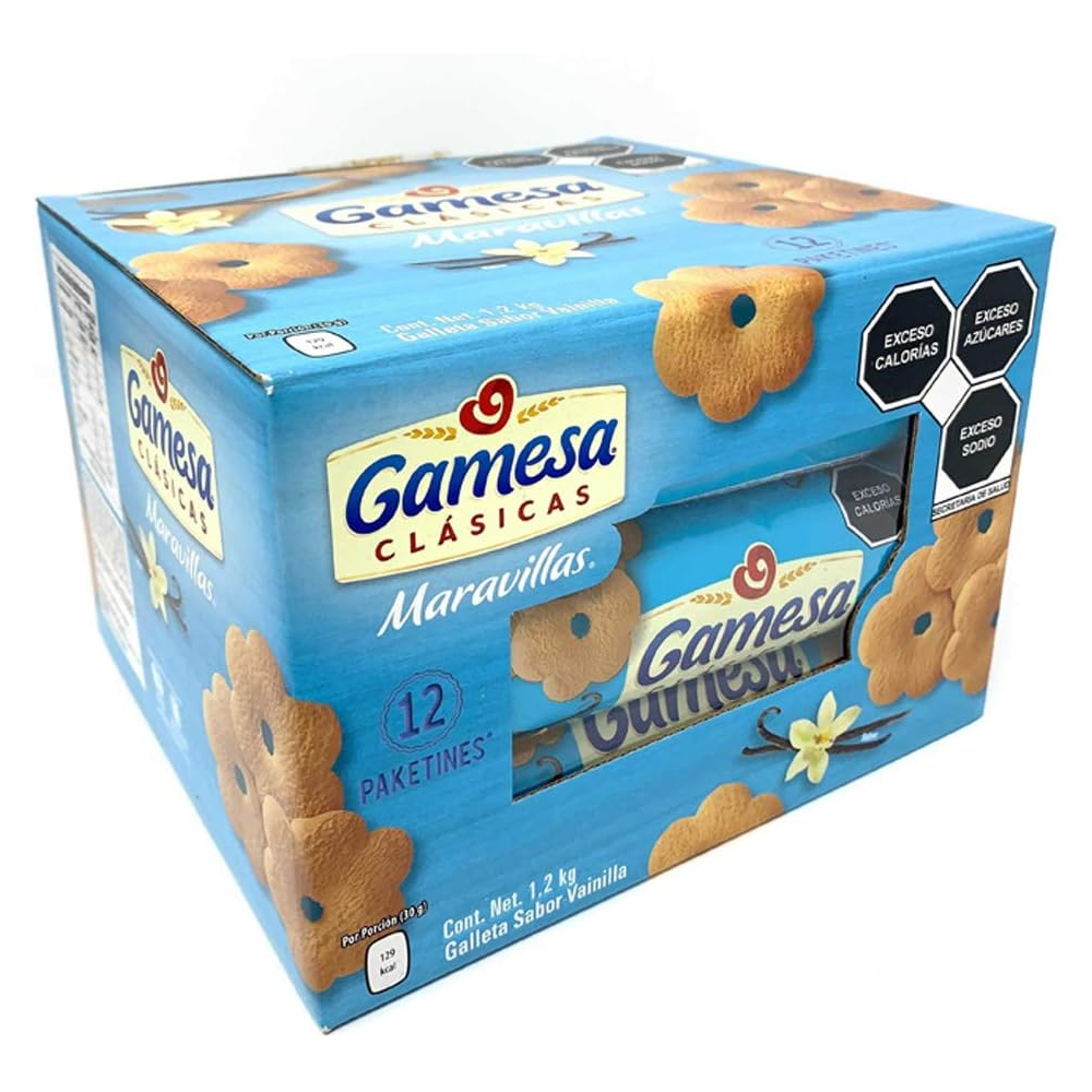 Pack Galletas Maravillas 12 pzas de 100 g c/u Drop 002