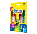 Marcadores Lavables Norma 12 pzas Drop 009