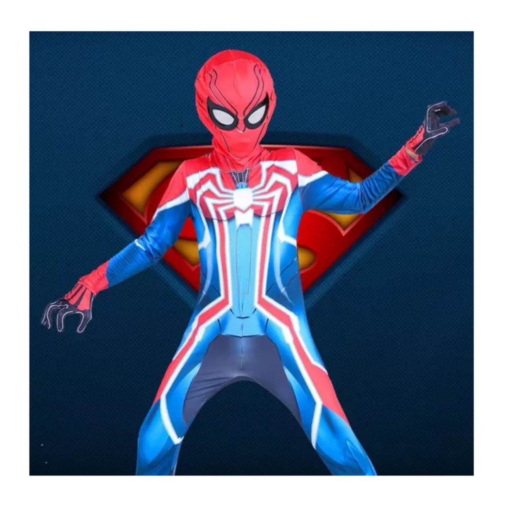 Disfraz Traje Spiderman Ps4 Cosplay Cosplay De Alta Veloc!