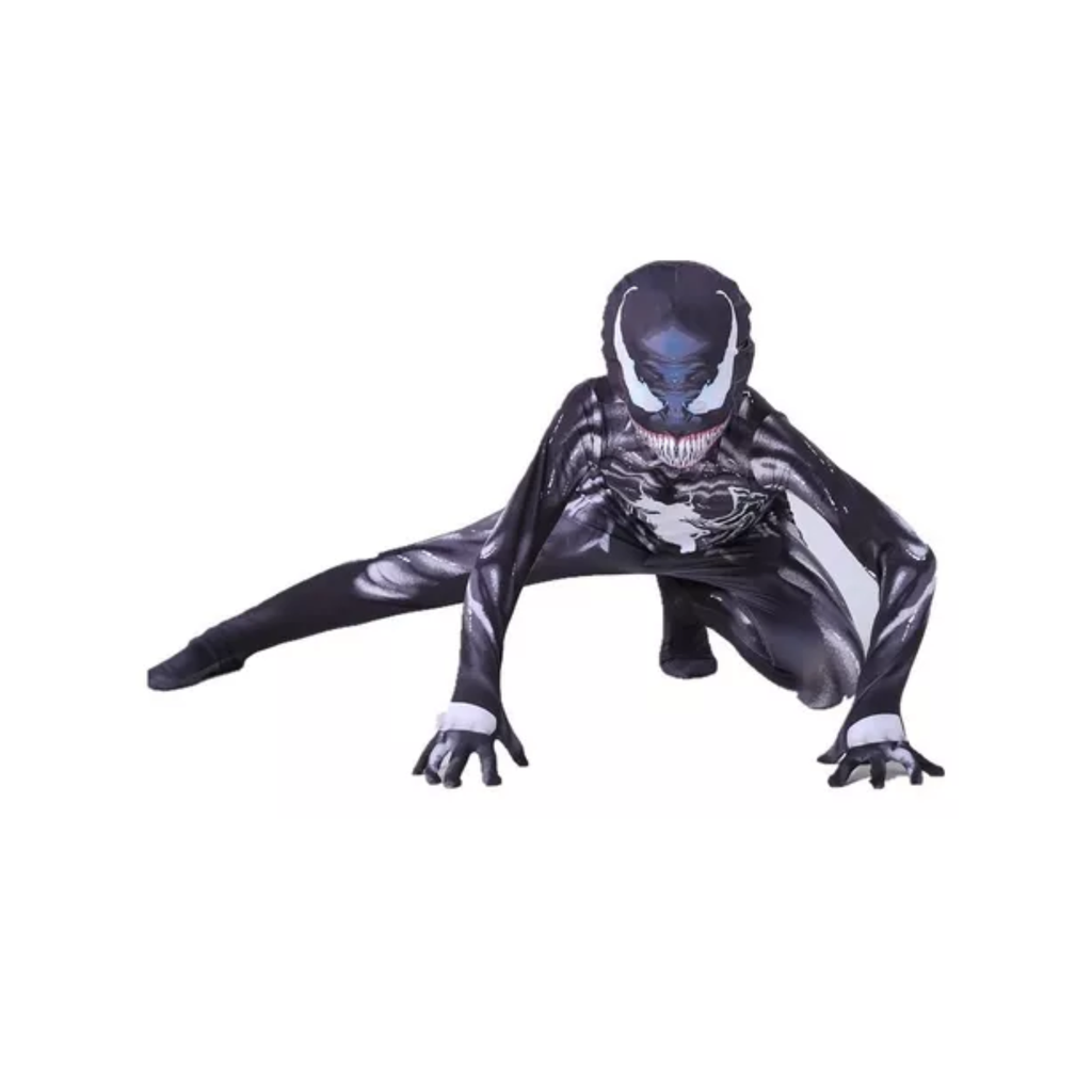 Disfraz Traje Venom Cosplay 2 Piezas ! Mascara Y Dizfraz!