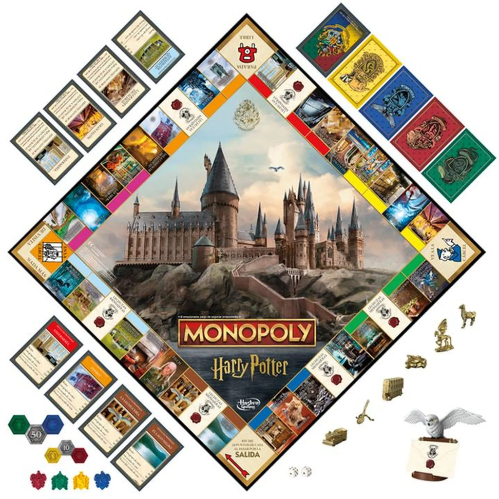 Juego de Mesa Monopoly Harry Potter 1 Pz Drop012
