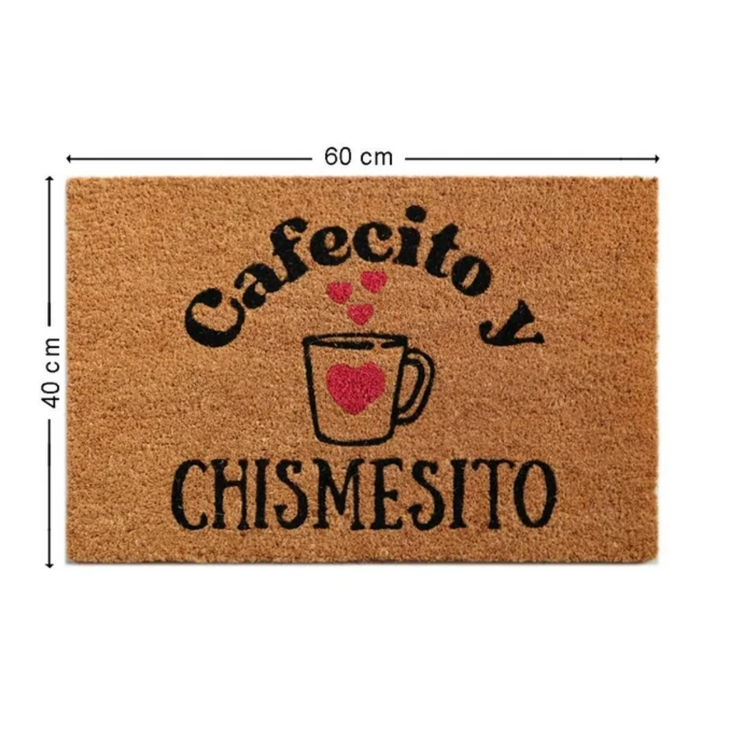 Tapete De Entrada Mainstays Fibra De Coco 40 x 60 cm Drop004