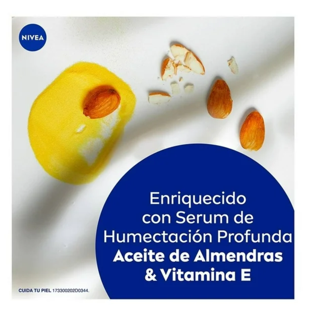 Crema corporal NIVEA Milk Nutritiva humectante 220ml Drop004