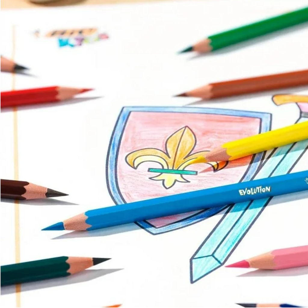 Lápices de Colores BIC Evolution 26 Piezas Drop004