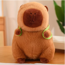 Capibara Peluche Juguetes Con Mochila De Tortuga 20 cm