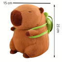 Capibara Peluche Juguetes Con Mochila De Tortuga 23 cm