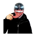 Máscara Venom Halloween Latex Superheroe Cosplay