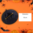 Sombrero Bruja De Halloween Para niñas De 5 A 8 Años