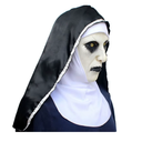Máscara De Látex De Monja Aterradora Para Halloween