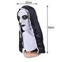Máscara De Látex De Monja Aterradora Para Halloween
