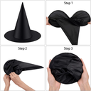 Sombrero Bruja De Halloween Para Fiestas