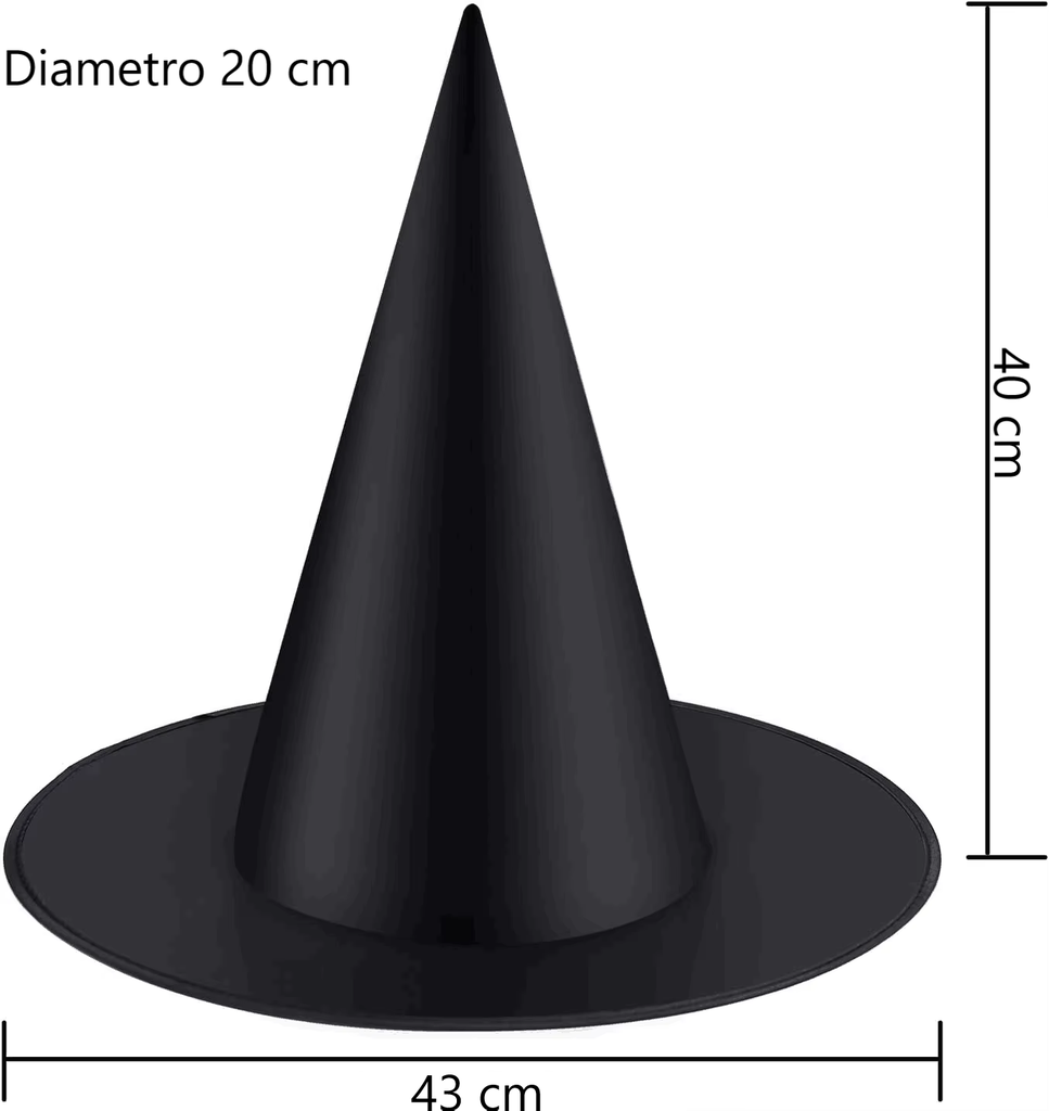 Sombrero Bruja De Halloween Para Fiestas