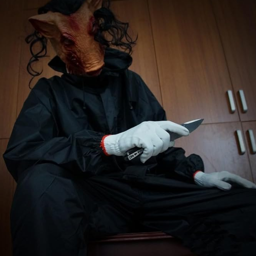 Máscara Cerdo Para Halloween Latex Cosplay