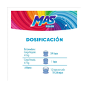 Detergente Para Ropa Líquido Más Color Mas 6.4 L Drop